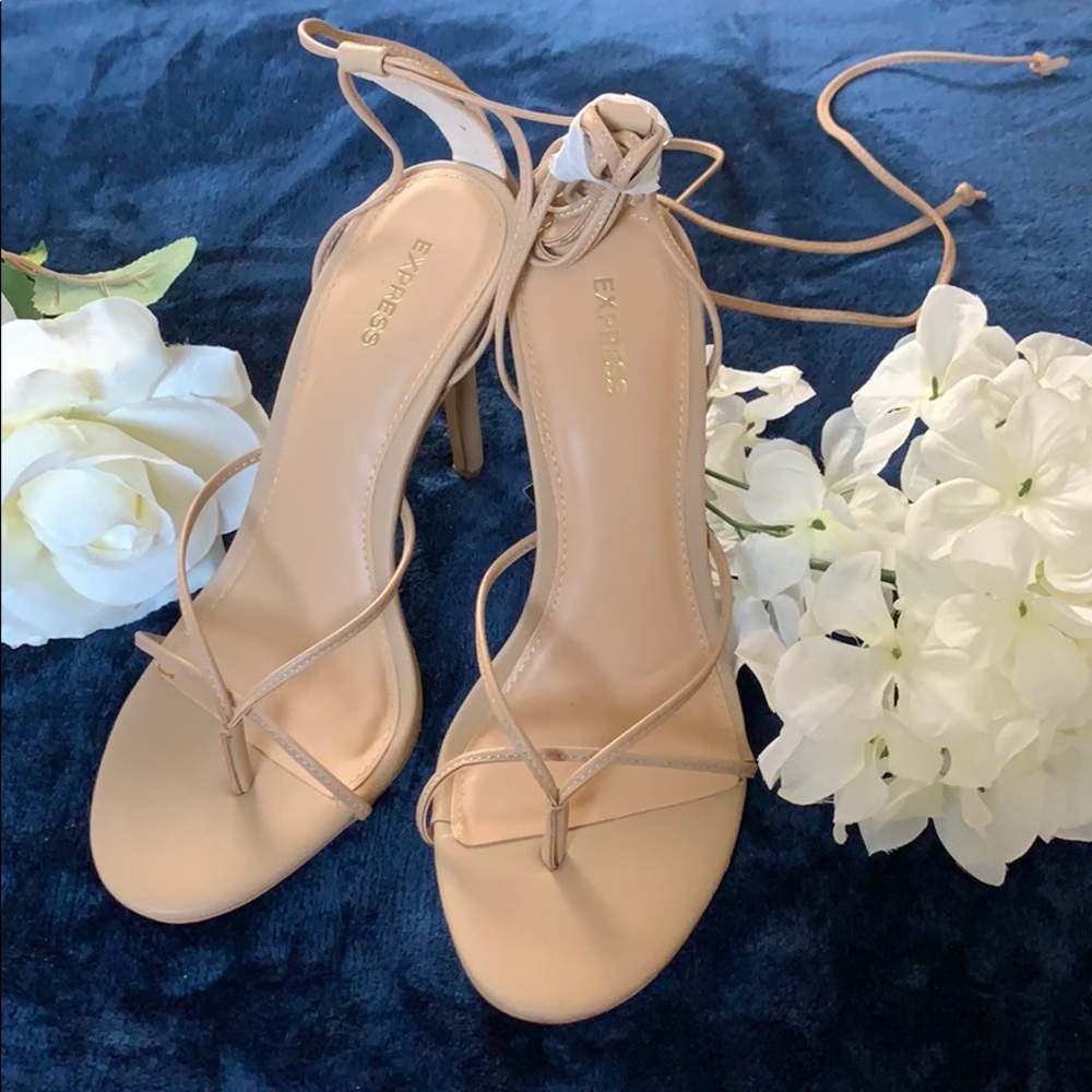 *NEW* Tan Strappy Heeled Sandal